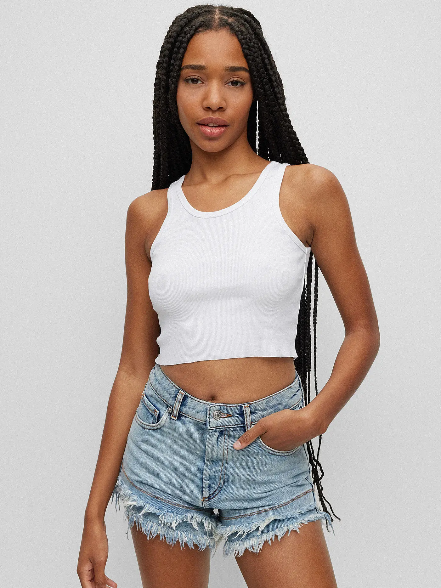 HUGO | Top DALILLY | weiss